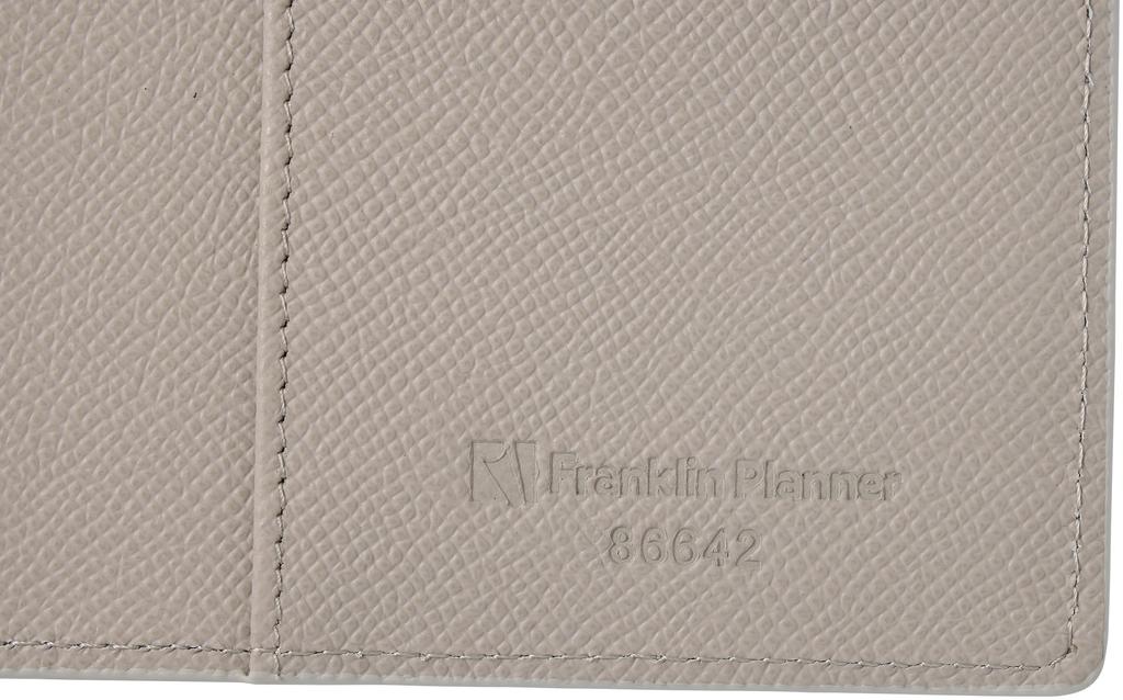 Папка-планшет Franklin Planner Color Noblesse IV, Компактная, 20 мм, Светло-серый, 86642