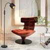 Lampadaire - NETTLIFE - Arc - E14 - 360° rotatif - Métal noir