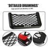 OOYR4 Car Back Rear Mesh Trunk Seat Elastic String Net Storage Pocket For BMW M3 M5 X3 E93 F10 F20 F30 F40 F15 F25 F26 F31 F49 F86