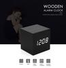 2019 оригинальный деревянный светодиодный будильник Despertador температура звуки контроль светодиодный дисплей электронные настольные цифровые настольные часы