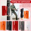 Fishing Rod Wall Mount Bracket Can Be Horizontal Or Vertical