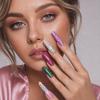 Flower Nail Foils Leopard Print Nail Art Stickers Fashion Nail Stickers  Nail Decoration