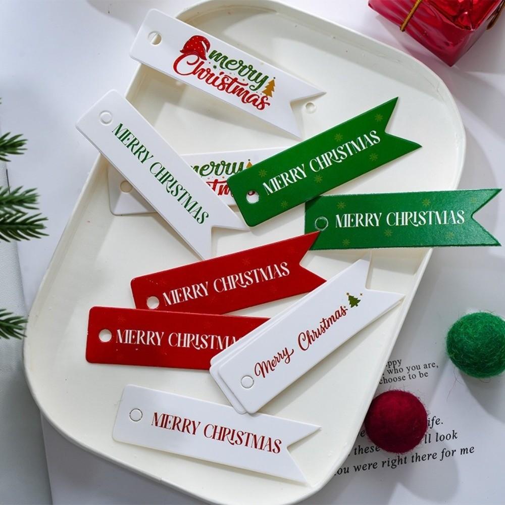 Hangable Design Christmas Hang Tags DIY Craft Christmas Ornament Tags  Gift Wrapping