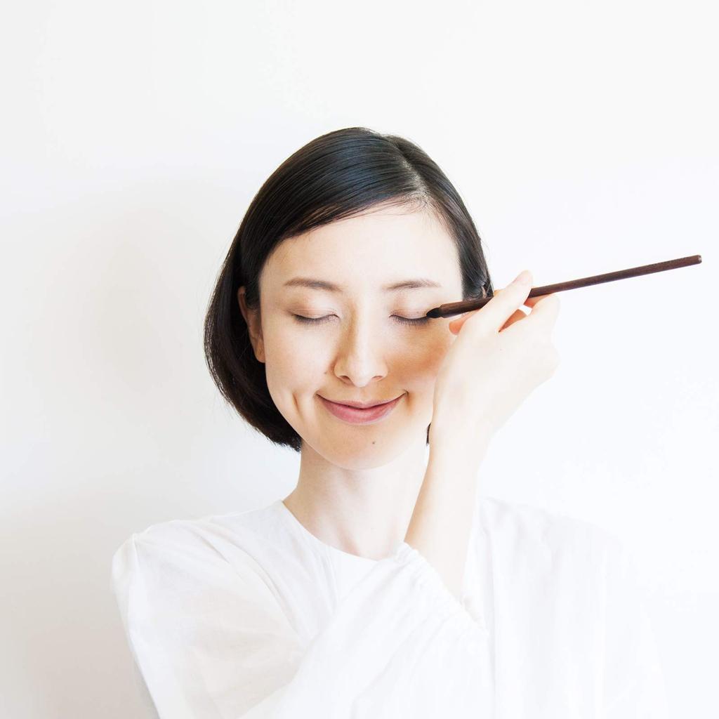 Кисть для макияжа глаз SHAQUDA UBU Smoky [824]