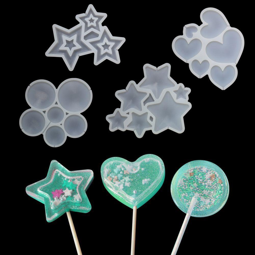 DIY Lollipop Mold Silicone Cake Moulds Cake Decorating Tool Baking Accessories Candy Mold