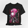 Anime-Inspired Unisex Tee: Edgy Character Design, Streetwear, Gift for