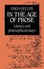 Книга In the Age of Prose : Literary and Philosophical Essays