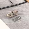 Durable Metal Column Tuck Lock Closure Clasp Buckle For Leather Bag Case Handbag