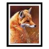 Full Resin Square Diamond Painting Fox Cross Stitch Kits 5D Diamond Embroidery Needlework Home