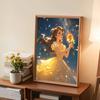 DIY Diamond Painting The Rose and The Princess Cross Stitch Kit Mosaic Art Diamond Painting Full Circle Diamond Home Decoration