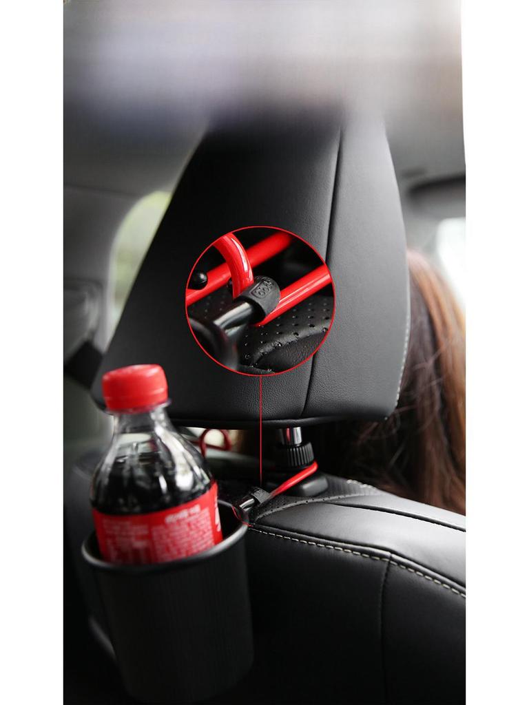 Creative Alloy Car Hook: Invisible Seat Back Storage for Car Interior.