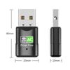 600M USB WiFi Adapter Dongle Plug and Play 2.4GHz 5.8GHz Dual Band WiFi Receiver Compatible with Windows Vista/XP/Win7/8/10/11