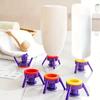 Multifunctional Inverted Bottle Cap Tripod Stand Shower Gel Shampoo Leak-proof Bottle Cap Kitchen Seasoning Squeeze