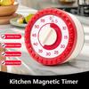 Визуализация кухонный механический таймер ультра тихий таймер обратного отсчета для детей напоминание для детей