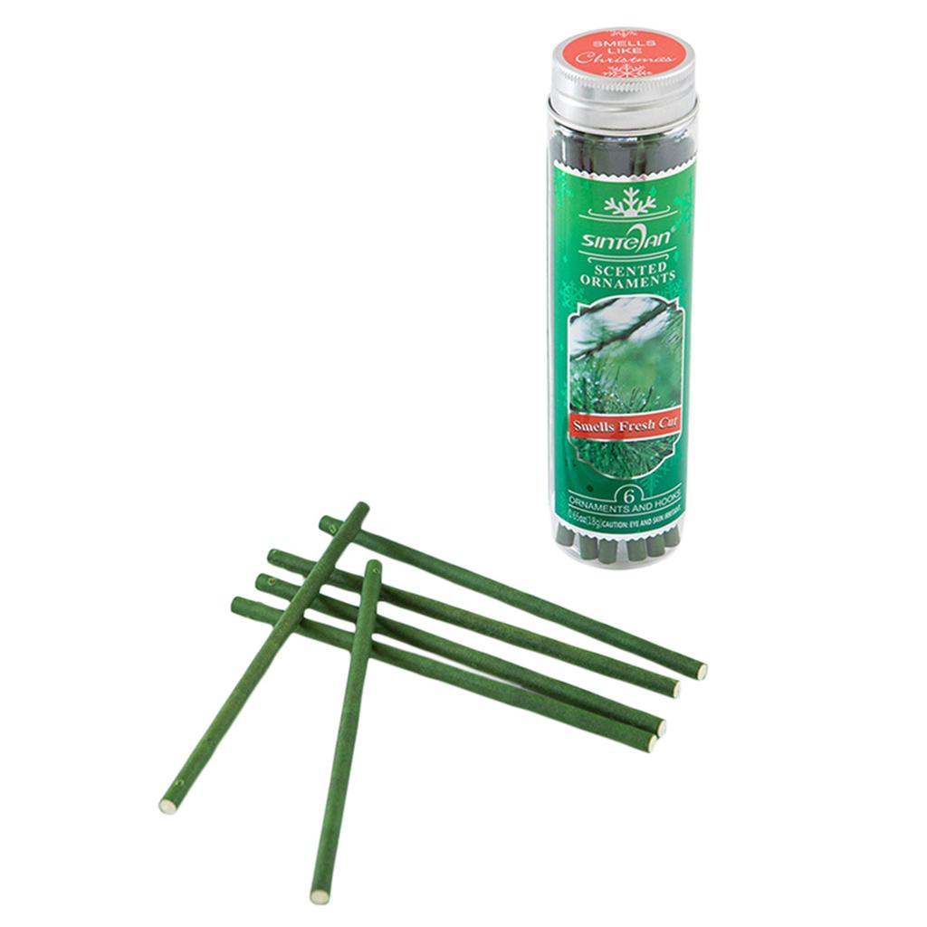 Christmas Fragrance Sticks, Cedar Scent Hanging Ornament Aroma Diffuser Holiday Present