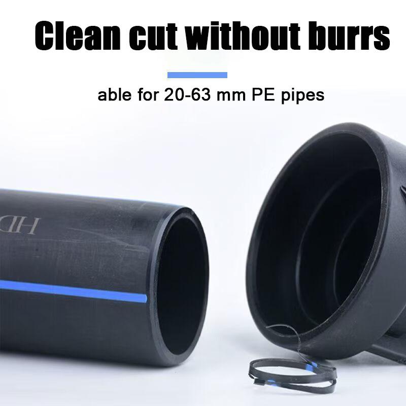 Инструмент для снятия фаски с труб ПВХ ПЭ 20-63 мм Конический инструмент для снятия заусенцев с пластиковых труб Быстрый эффективный труборез Инструмент для снятия заусенцев с ПВХ