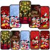 Phone Case for Samsung Galaxy S25 S24 S23 iPhone 16 15 Xiaomi Redmi Note 14 13 12 16E 11 Pro Max OPPO Moto Huawei Merry Christmas Mickey Minnie Cover