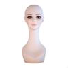 Cosmetology Mannequin Head,Wig Bust Head Stand Jewelry Display with Ear Hole for Hairdresser