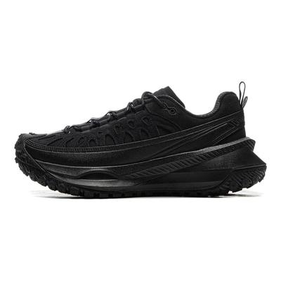 Li Ning Youxia CRC модные спортивные амортизирующие нескользящие низкие повседневные кроссовки для бега унисекс черные AZGU083-6