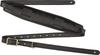 Fender leather Saddle Black USA-made strap, Mustang™ Strap,