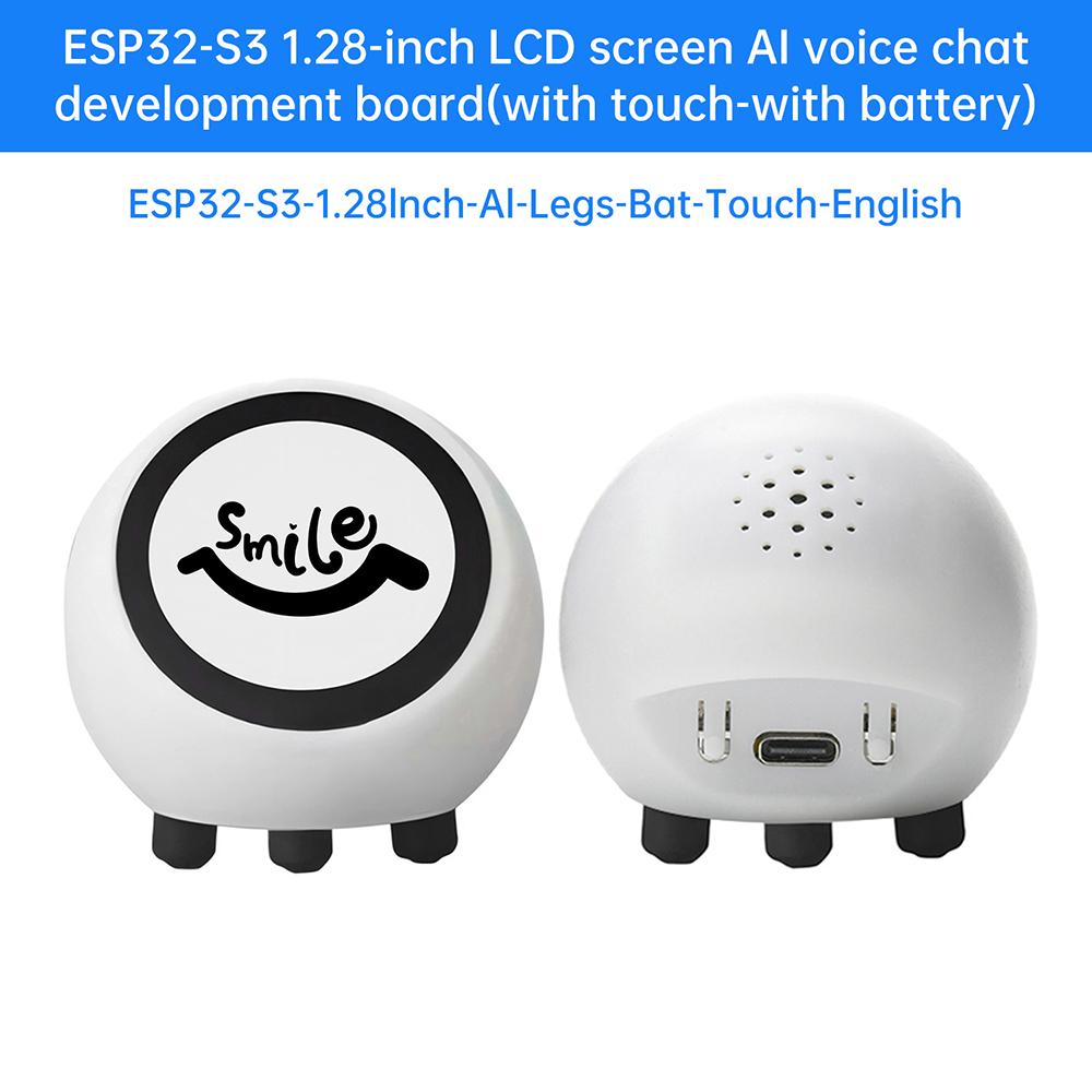 Обновленный голосовой модуль ESP32-S3 с 1,28-дюймовым дисплеем, ИИ-робот DeepSeek, ESP32-N16R8 с воспроизведением с SD-карты, WiFi, Bluetooth