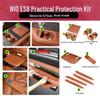 Nio ES8 Console Silicone Pad & Storage Box Set - Fits 26 Model Accessories for Interior Decoration.