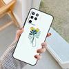 Purple Background Pattern Case For Oppo A94 A74 A54 A80 A60 A40 A18 A38 A58 A78 A98 A96 A76 A16 A15 A17 A57 A77 A5 Pro