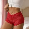 Женское белье большого размера, прозрачное, невидимое, бесшовное, хипстеры, кружевные шортики-боксеры, трусики, сексуальные, с высокой талией