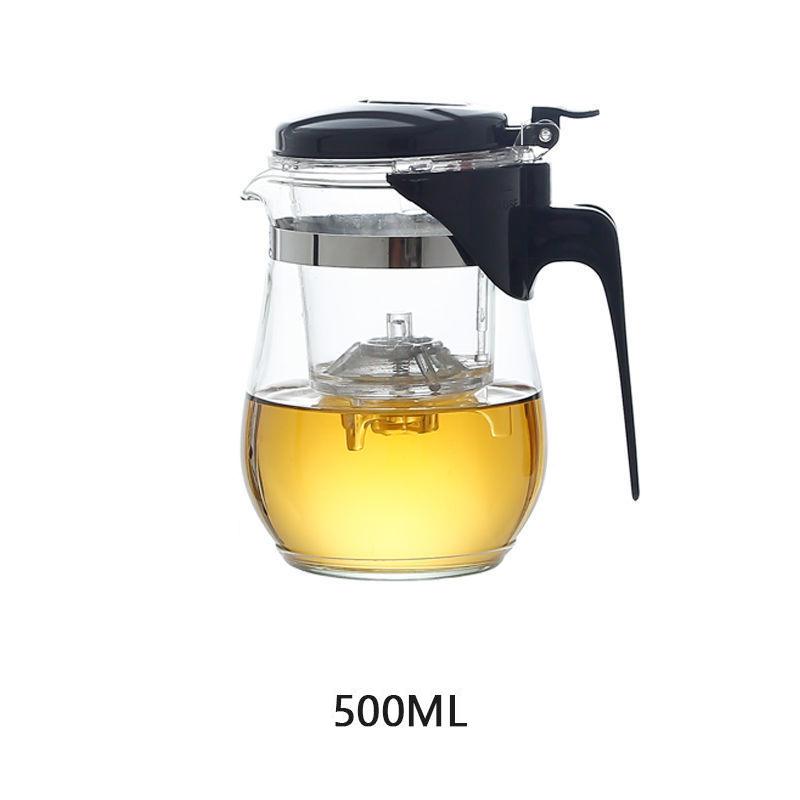 Стеклянный чайник со съемным заварочным устройством, чайник для листового чая