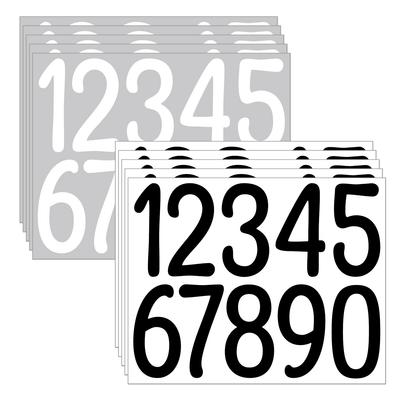 3-дюймовая цифровая наклейка, арт, номер кузова/двери, номер почтового ящика, логотип, винил, водонепроницаемая виниловая цифровая наклейка
