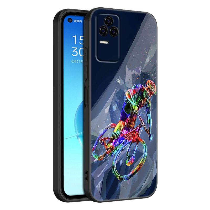 Чехол для телефона с рисунком «Велоспорт» для Xiaomi POCO F2 F3 M2 M3 M4 X3 X4 Pro NFC F4 GT 5G F1 X2 C3 C31 C40 M5S, мягкий черный чехол из ТПУ