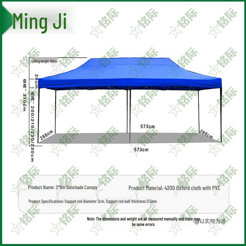 Mingji Heavy-Duty Foldable Awning Carport