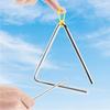 Triangle Percussion Instrument for Kids, Small 5-inch, Perfect for Percussion Performances, Irotono, and Recitals
