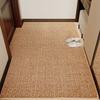 Коврик для гостиной, натуральный берберский ковер, нескользящие ковры для спальни, непромокаемые ковры с имитацией джута, нескользящий моющийся коврик из сизаля