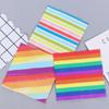 Disposable Party Napkin Double Layer 20 Pieces/Pack Rainbow Pattern