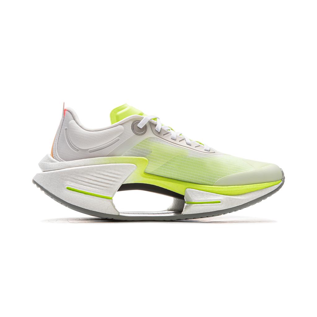 Li Ning Absolute Shadow 3 Основные технологии Профессиональные тренировочные кроссовки для скорости Унисекс Кроссовки Белый Желтый Зеленый ARRV003-24