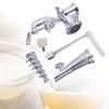 Manual Fruit Juicer Vegetable Grinder Aluminum Alloy Reusable Hand Press Lemon Squeezer Kitchen
