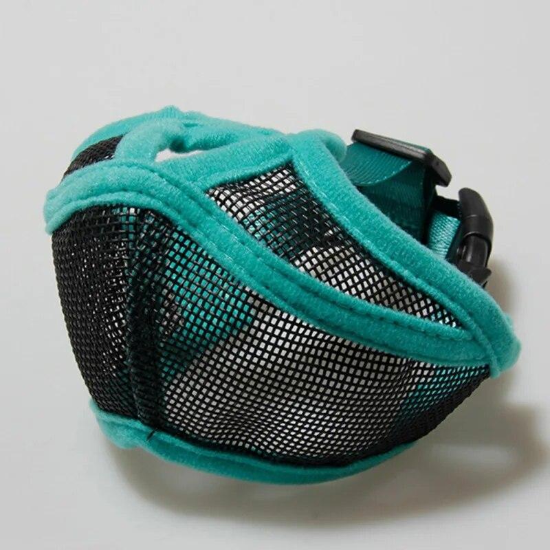 Pet Dog Mesh Muzzles Breathable Anti Barking Mouth Cover