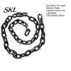 Maltese Dog Leash Giant Chain Leash, Lightweight Plastic Pet Looks Like Pomeranian Iron Chain, Stylish Big for Small Dogs Photo Props