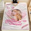 1PC Sabrina Carpenter Spark Blanket, High quality Comfortable for All Seasons, Home Decor, Warmth and Comfort
