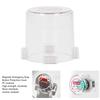 Emergency Stop Button Protective Cover Strong Magnetic Clear Round Push Button Switch Guard for Industrial Device