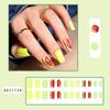 Nail Tips DIY Full Cover Wearable Medium Length Square Head Fake Nails French