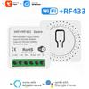 1 шт. Для Tuya WIFI+RF433 16A Умный переключатель Совместимый-Bluetooth Пульт дистанционного управления Переключатель Домашние аксессуары