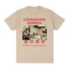 Chungking Express Вонг Карвай Футболки Мужские Женские Хлопковая Одежда Смешные Футболки с Коротким Рукавом и Круглым Вырезом Модные Винтажные Футболки
