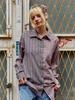 TILDA MA TILDA Рубашка в клетку Асура_Розовая