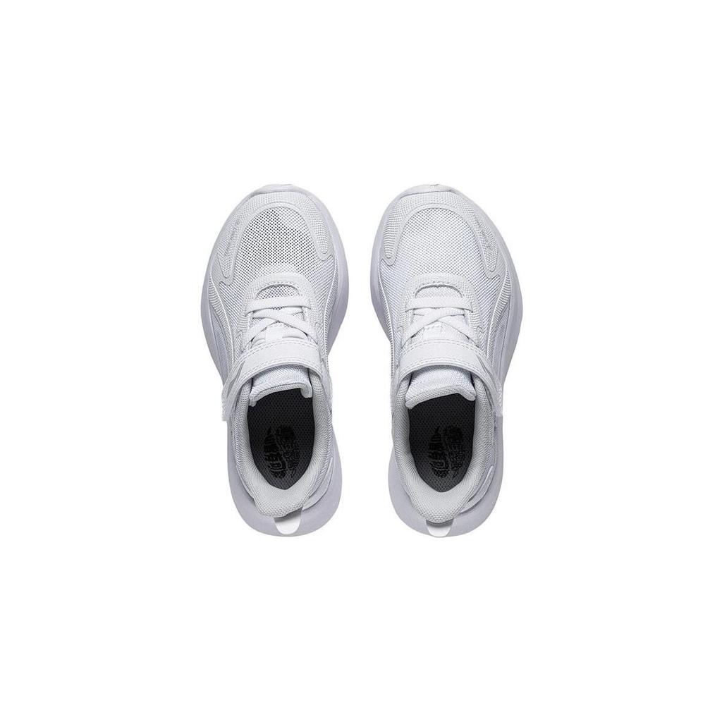 LiNing Kids Non-Slip Shock Absorbing Wear-Resistant Sports Casual Shoes Kids Shoes White Silver YKNT058-1