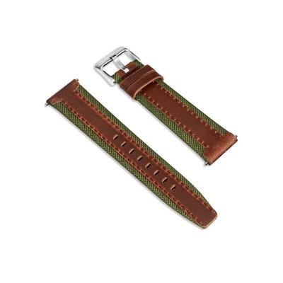Timberland BAINBRIDGE Большой Коричневый Кожаный для Мужчин и Совместимый с Apple Watch и TDOUL0000404 Ремешок, 22 мм, Женский, Умные часы,