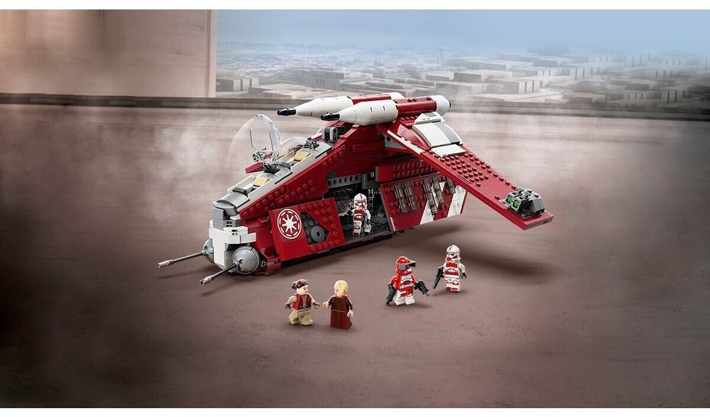 LEGO Конструктор Космический корабль Звездные войны – Орудийный корабль стражей Корусанта (75354)