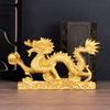 Art Dragon Zodiac Statue Resin Crafts Animals Sculpture Crafts Dragon Ornaments New Year