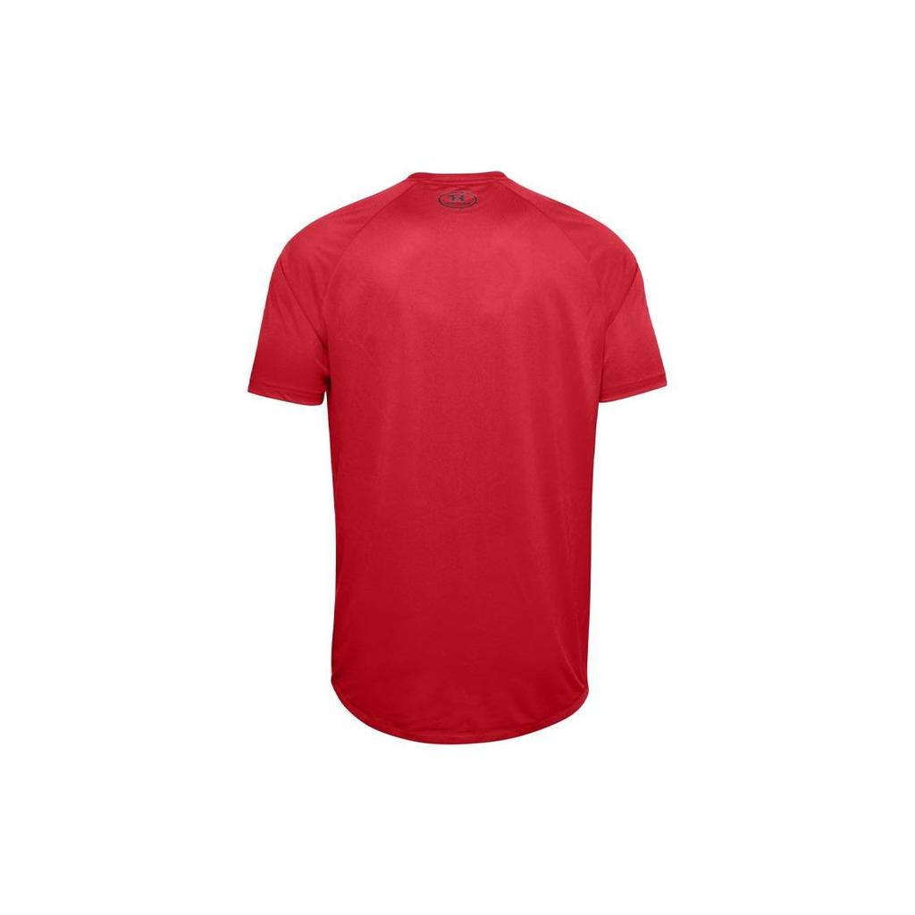Under Armour Тренировочная футболка с логотипом, мужская футболка, красная 1357234-608